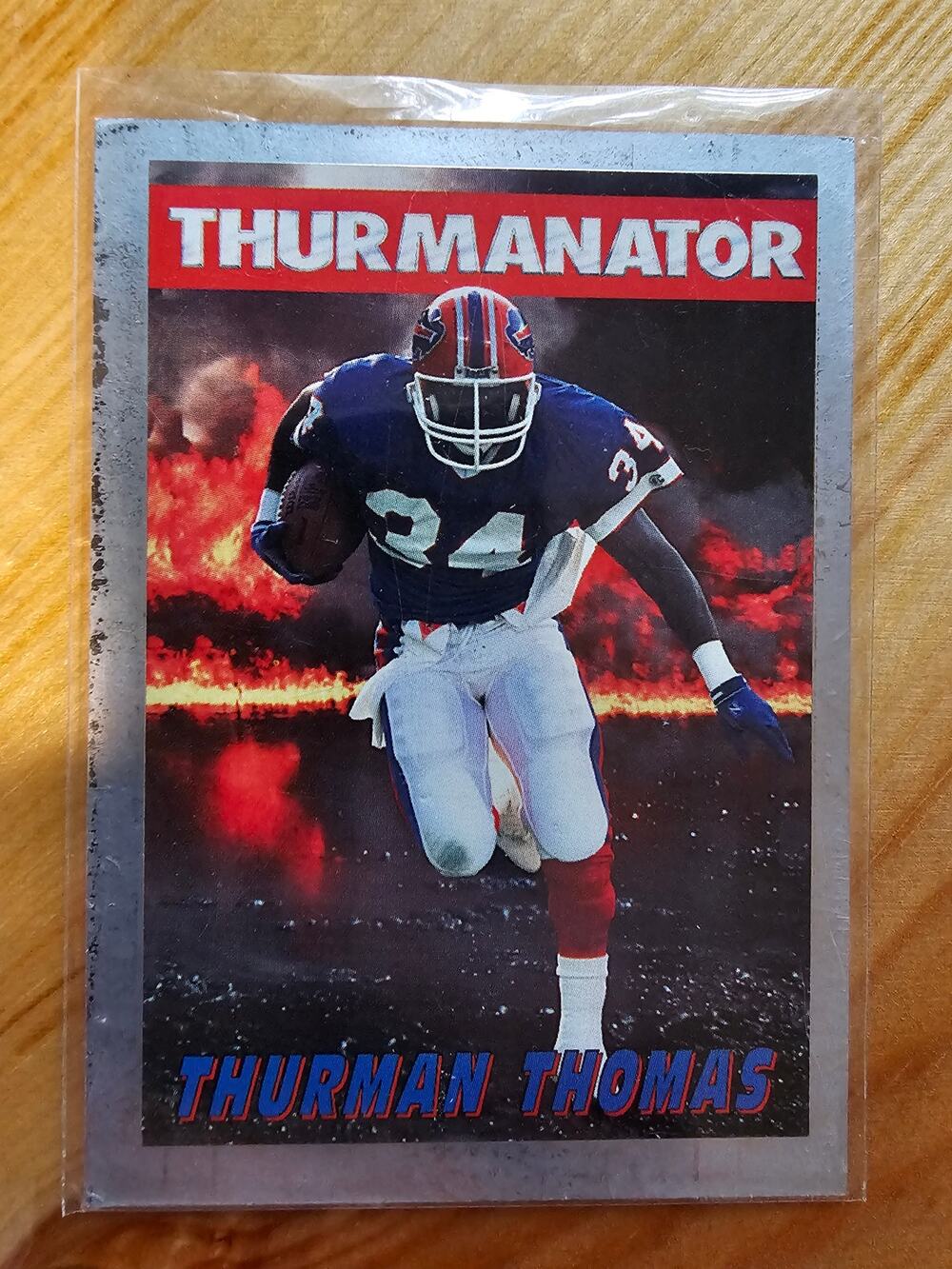 Thurman Thomas 1992 Skybox Primetime #M04/15 - Thurmanator -NFL - Fresh Pull